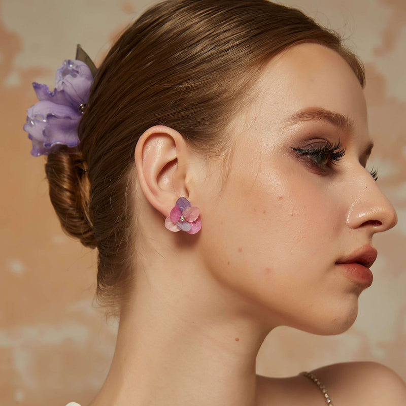 #butterflyearring# - #jewelryblossom##earrings##fairyearrings##weddingearrings##fabricearrings#