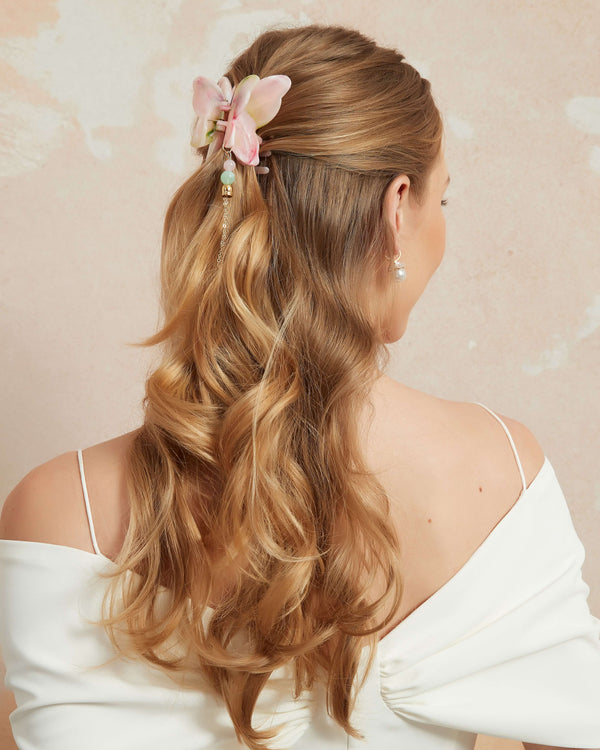 Butterfly Tassel Hair Claw