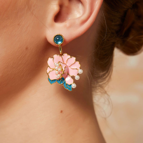 #butterflyearring# - #jewelryblossom##earrings##fairyearrings##weddingearrings##fabricearrings#