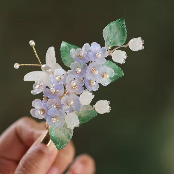 #butterflyearring# - #jewelryblossom##earrings##fairyearrings##weddingearrings##fabricearrings#